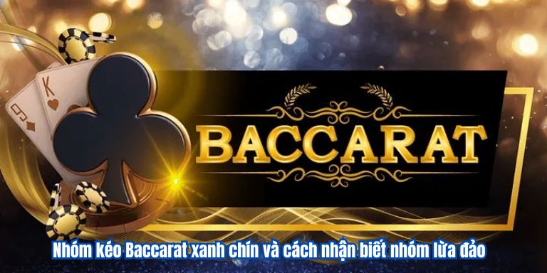 Nhóm kéo Baccarat xanh chín và cách nhận biết nhóm lừa đảo