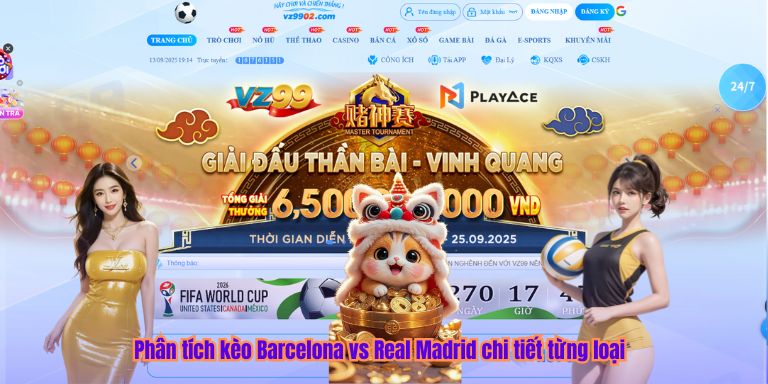 Phân tích kèo Barcelona vs Real Madrid chi tiết từng loại